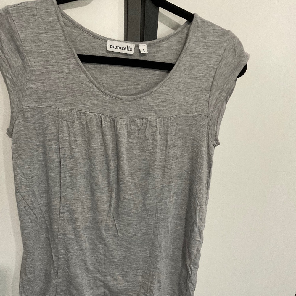 NWOT grey nursing top
